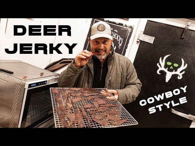 Deer Jerky EASY Recipe! Cowboy Style