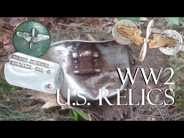 WW2 Metal Detecting - US Relics!