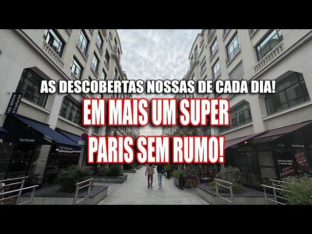 QUE CANTINHO LINDO EM PARIS! NOSSAS DESCOBERTAS DE CADA DIA! VAMOS DE PARIS SEM RUMO! #paris