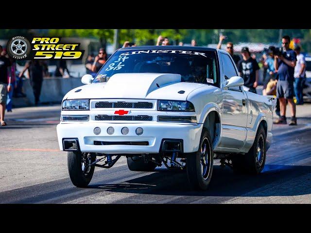 TWIN TURBO Pickup Hurting Feelings in “Small Tire”! | "ProStreet519" BACKSIDE No-Prep