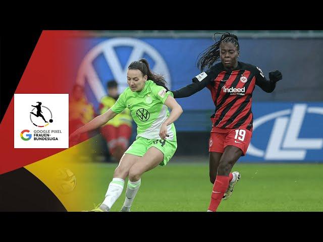 HIGHLIGHTS | VfL Wolfsburg vs. Eintracht Frankfurt (Frauen Bundesliga 2023-24 Matchday 13)