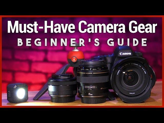 Must-Have Camera Gear for Photography Beginners