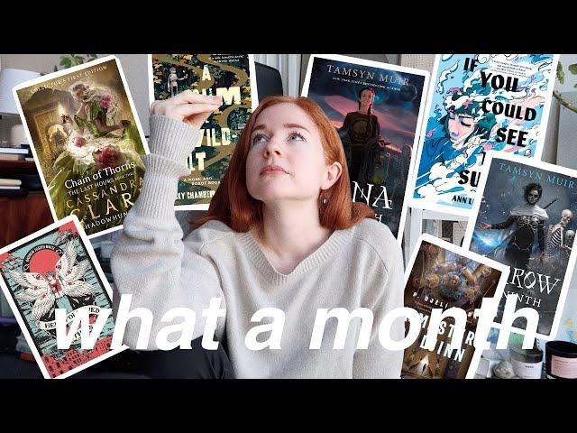 what i read in february  chain of thorns, harrow the ninth, and some hot takes (book rant/review)