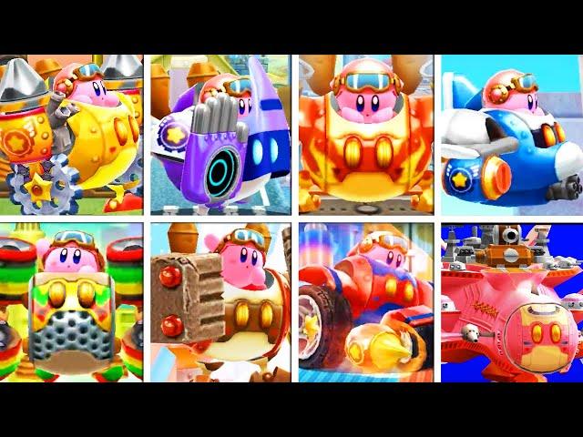 Kirby: Planet Robobot - All Robobot Armor Modes