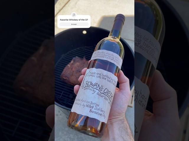 ARE YOU A FAN OF THESE WHISKEYS? #trending #bbq #food #viral #whiskey #shorts @pitbarrelcooker