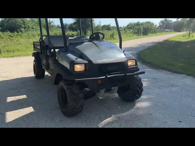 2018 CLUB CAR CARRYALL 1700 DIESEL 4X4 UTV DUMP BED