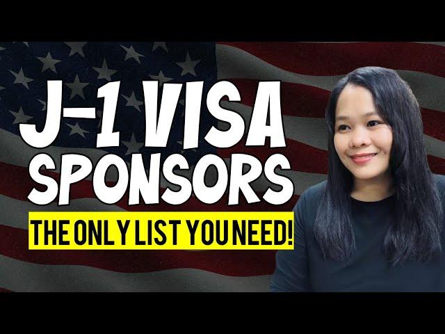 LISTS J1 VISA SPONSORS