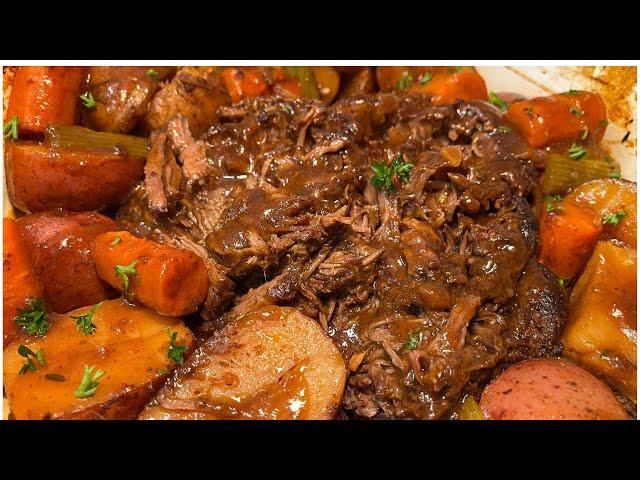 How To Make The Best Pot Roast You'll Ever Need | Easy #homemade #potroast