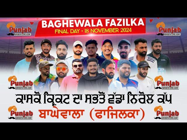 Baghewala Fazilka Cricket CuP 2024 @Surjitsinghsandhu89