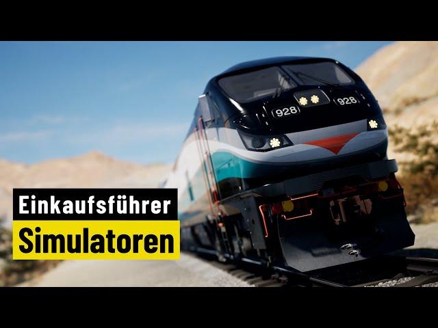 Einkaufsführer Simulatoren | Die zehn aktuell besten Simulationsspiele 2024