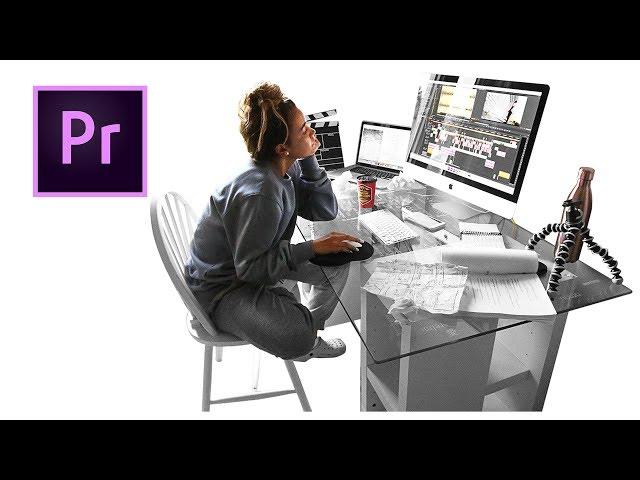 Editing a Short Film With ADOBE PREMIERE PRO! (Workflow Time-Lapse)