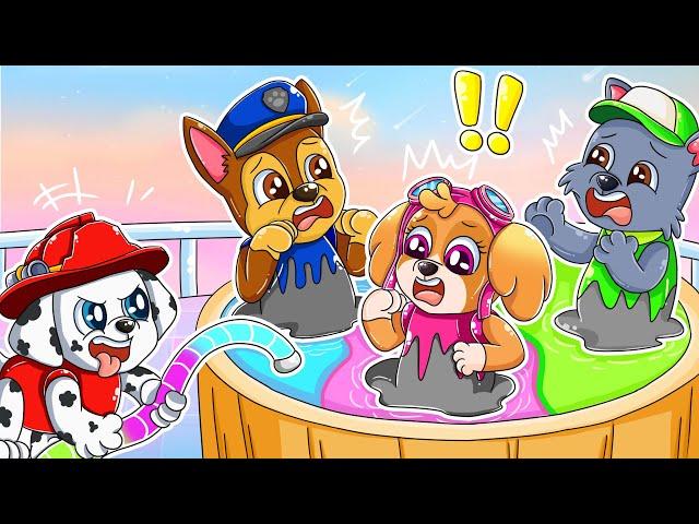 Paw Patrol The Mighty Movie | COLOR Are Gone! All COLOR MISSING?? | Very Sad Story | Rainbow 3