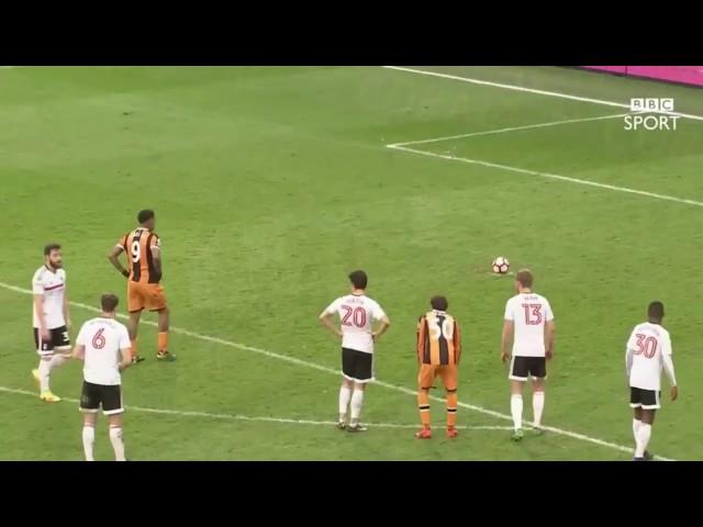 Hull city player abel hernández miss penalty two time in 2 min against fulham