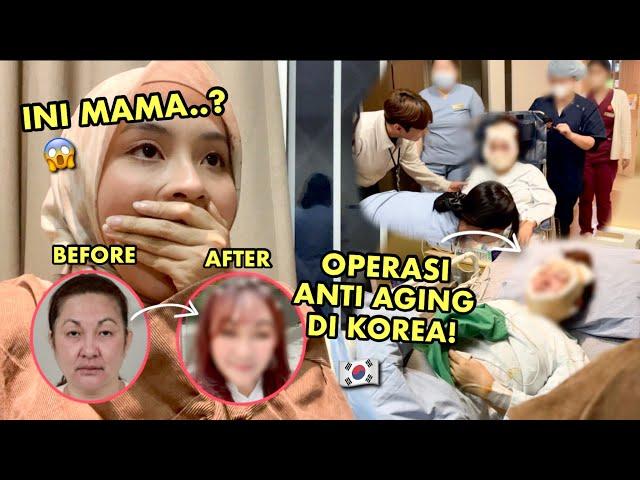 MY MOM FACIAL SURGERY IN KOREA!  ANTI AGING SURGERY  BE 10 YEARS YOUNGER??  THE RESULTS...