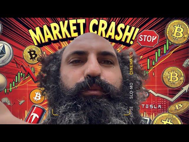 MASSIVE BITCOIN, ETH, TESLA & STOCK MARKET CRASH ON TRUMP & EUROPE TARRIF NEWS 🩸