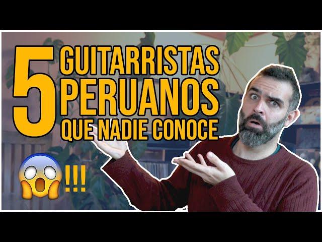 Y tú, conoces estos guitarristas?