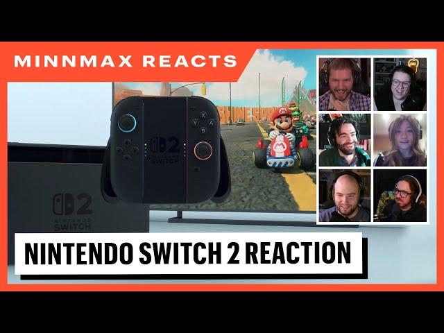 Nintendo Switch 2 Reveal - MinnMax's Live Reaction