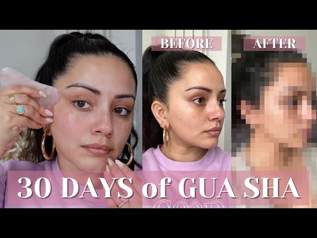 I TRIED GUA SHA FOR 30 DAYS... & ... OMG !!! | KAUSHAL BEAUTY