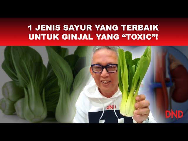 1 JENIS SAYUR YANG TERBAIK UNTUK GINJAL YANG "TOXIC"