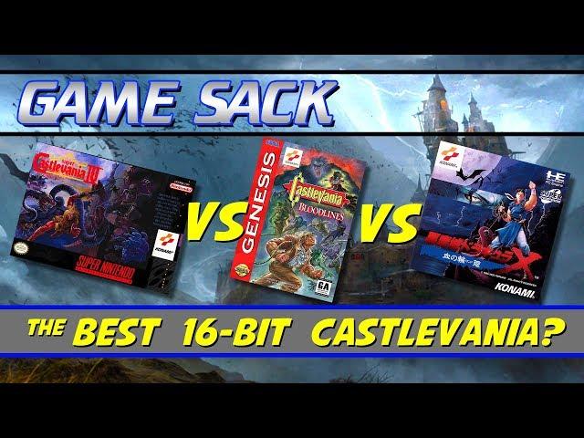 The 16-Bit Castlevanias - Game Sack