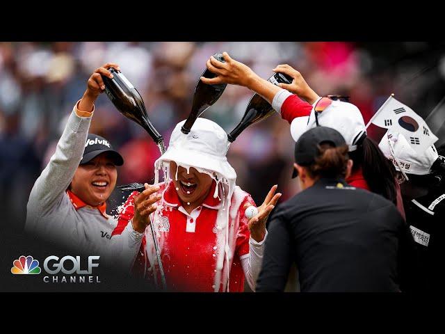 Amy Yang wins KPMG Women's PGA Championship, reflects on long-awaited first major | Golf Channel