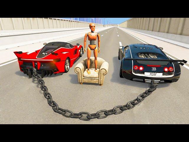 High Speed Crazy Crashes #5 Car Crashes - BeamNG Drive