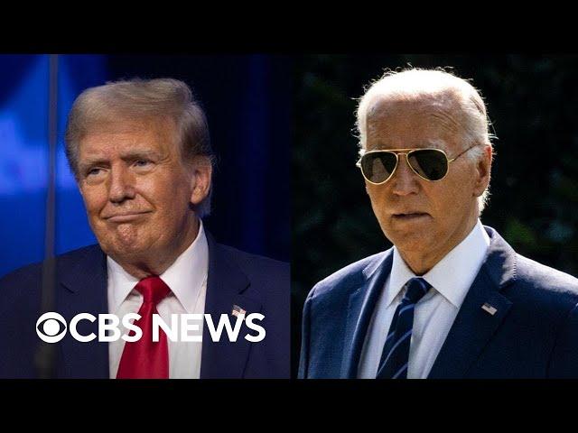 Trump has slight lead over Biden in battleground states, CBS News poll finds