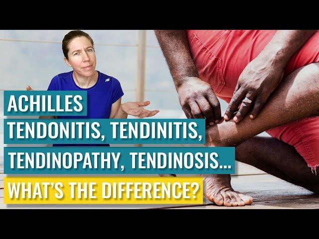 The Difference Between Tendonitis, Tendinosis, Tendinitis & Tendinopathy