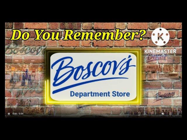 Do You Remember Boscov's Department Store. A Store History.