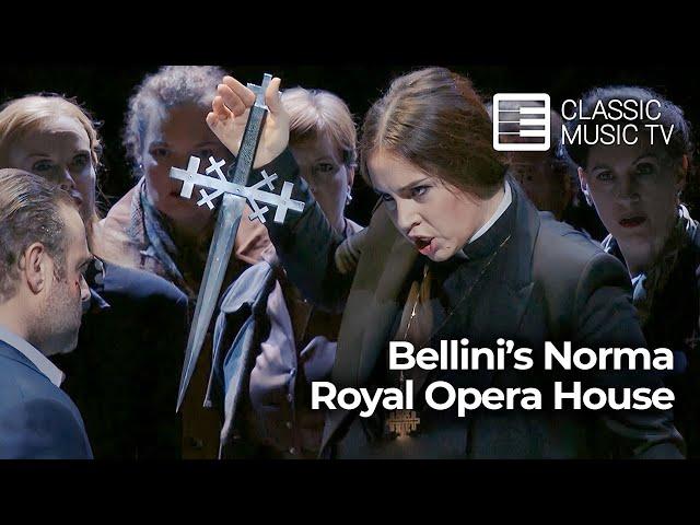 Vincenzo Bellini’s Norma from the Royal Opera House, Covent Garden, London.