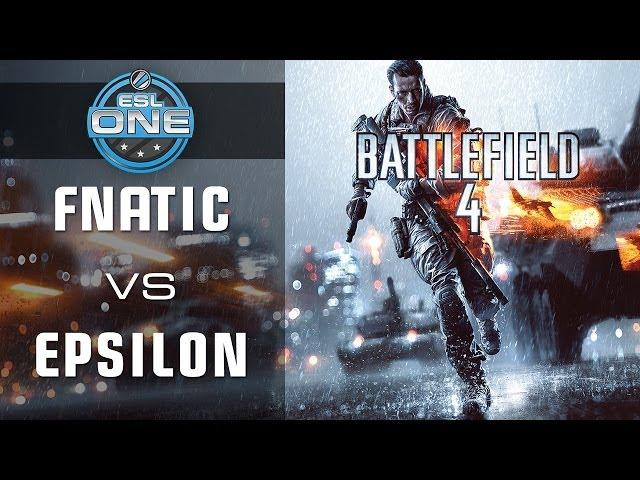 Fnatic vs. Epsilon eSports - Grand Final - ESL One Finals Spring 2014 - Battlefield 4