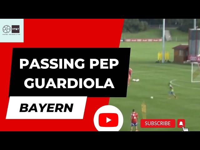 Passing drill | Pep Guardiola | Bayern Munich | Manchester City