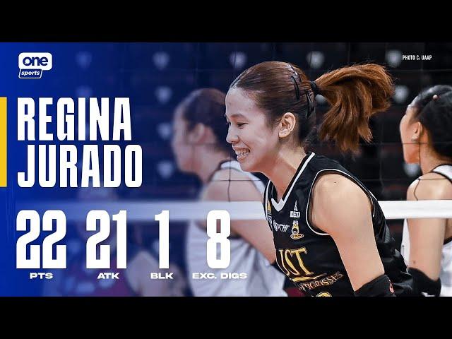 Regina Jurado UNLEASHED 22 PTS for UST vs. UP  | UAAP SEASON 87 WOMEN’S VOLLEYBALL | HIGHLIGHTS