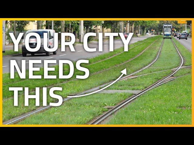 Why Your City Needs Green Tram Tracks?