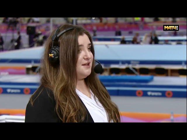 INTERVIEW (Sub Eng) - Aliya Mustafina discusses Russian Gymnasts - 2023 Russian Cup Apparatus Finals