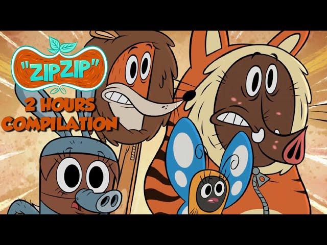 Zip Zip *Let's try new costumes* 2 hours Season 1 - COMPILATION HD [Official] Cartoon for kids