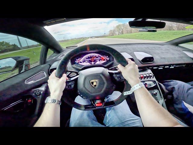 What It's Like To Drive A 1600WHP Twin Turbo Lamborghini Huracan Performante (POV)