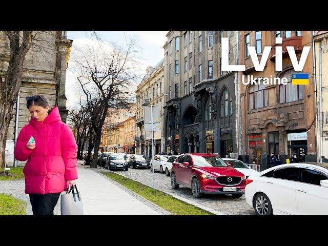 Lviv Ukraine 4K  HDR Львів Україна Walking Tour Travel