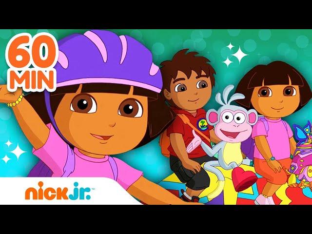 Dora la Exploradora | 60 minutos de aventuras con Dora y Botas  | Nick Jr. en Español