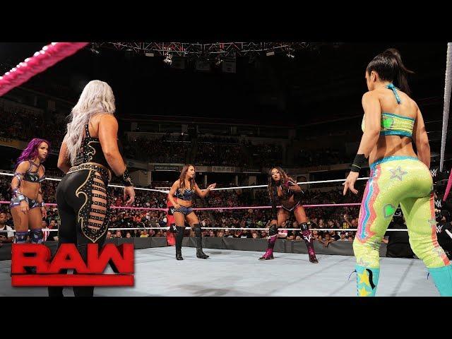 Fatal 5-Way Match - Winner Faces Asuka at WWE TLC: Raw, Oct. 9, 2017