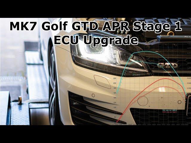 MK7 Golf GTD APR Stage 1 ECU Software Upgrade at Regal Autosport in Southampton