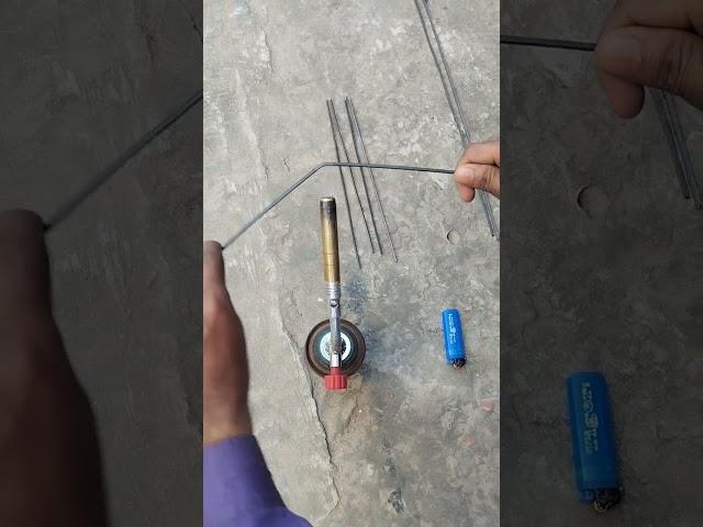 Brazing Rod Bending Process