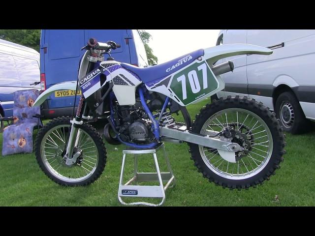 Classic Dirt Bikes "1989 Cagiva 250 Evolution Dirt Bike"