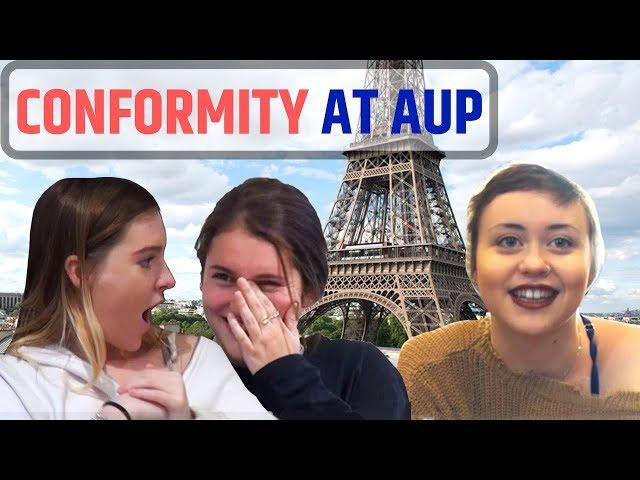 Conformity at AUP