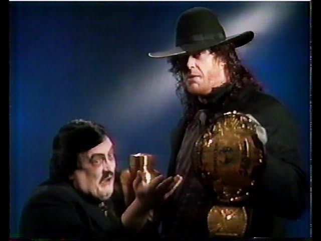 Undertaker As WWF Champion [1991-11-30]