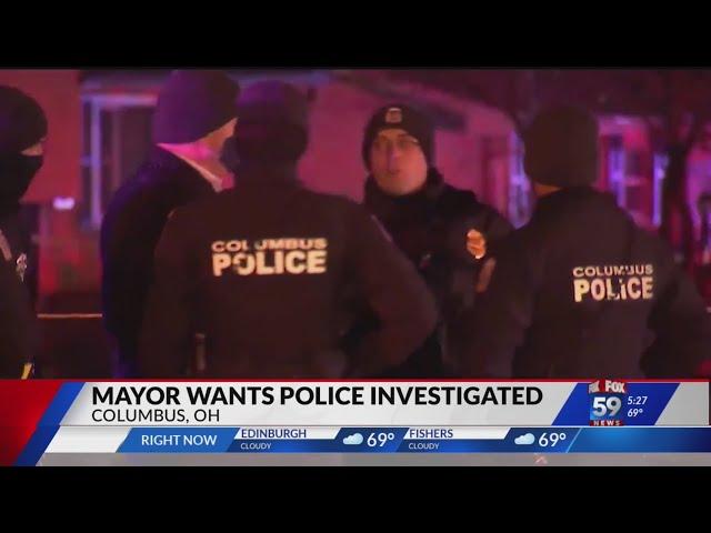 Columbus, Ohio mayor wants police department investigated