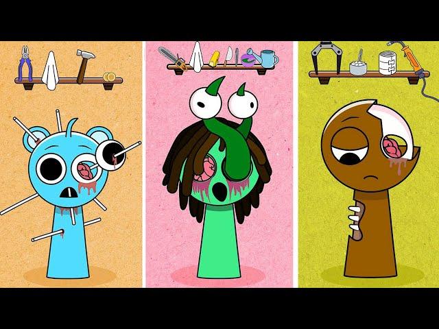  Sprunki in Danger!  Ohh NO!! HELP Pregnant Sprunki | Incredibox Sprunki SURVIVED Animation