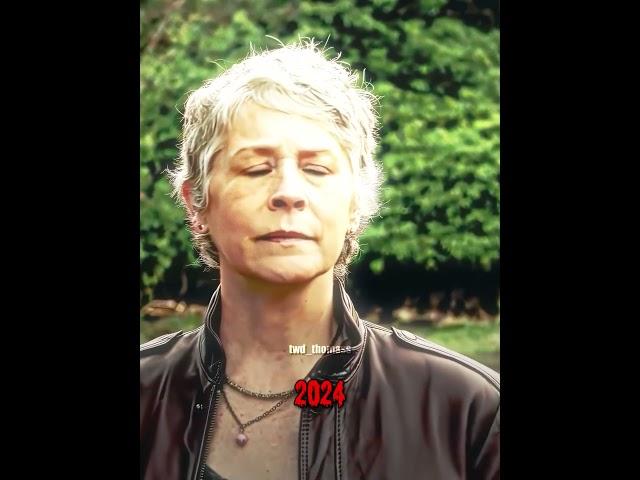 Carol Peletier 2011 VS 2024 / The Walking Dead #shorts