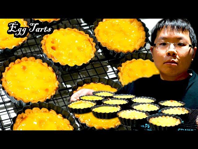 How Chinese Chef Cooks Egg Tarts