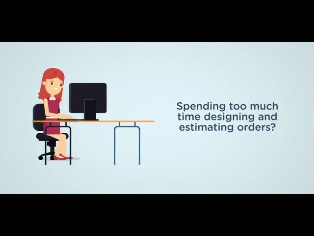 The easiest way to get a design to size with estimation of wrought products.